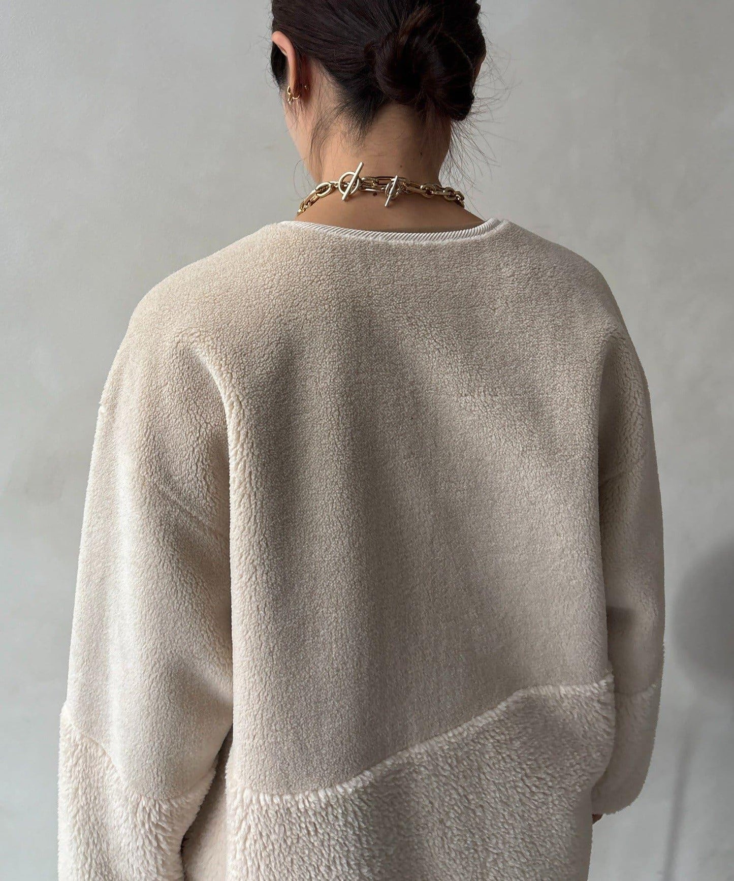 可雙面穿仿麂皮大衣