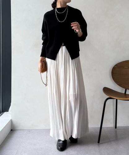 短款兩穿針織衫