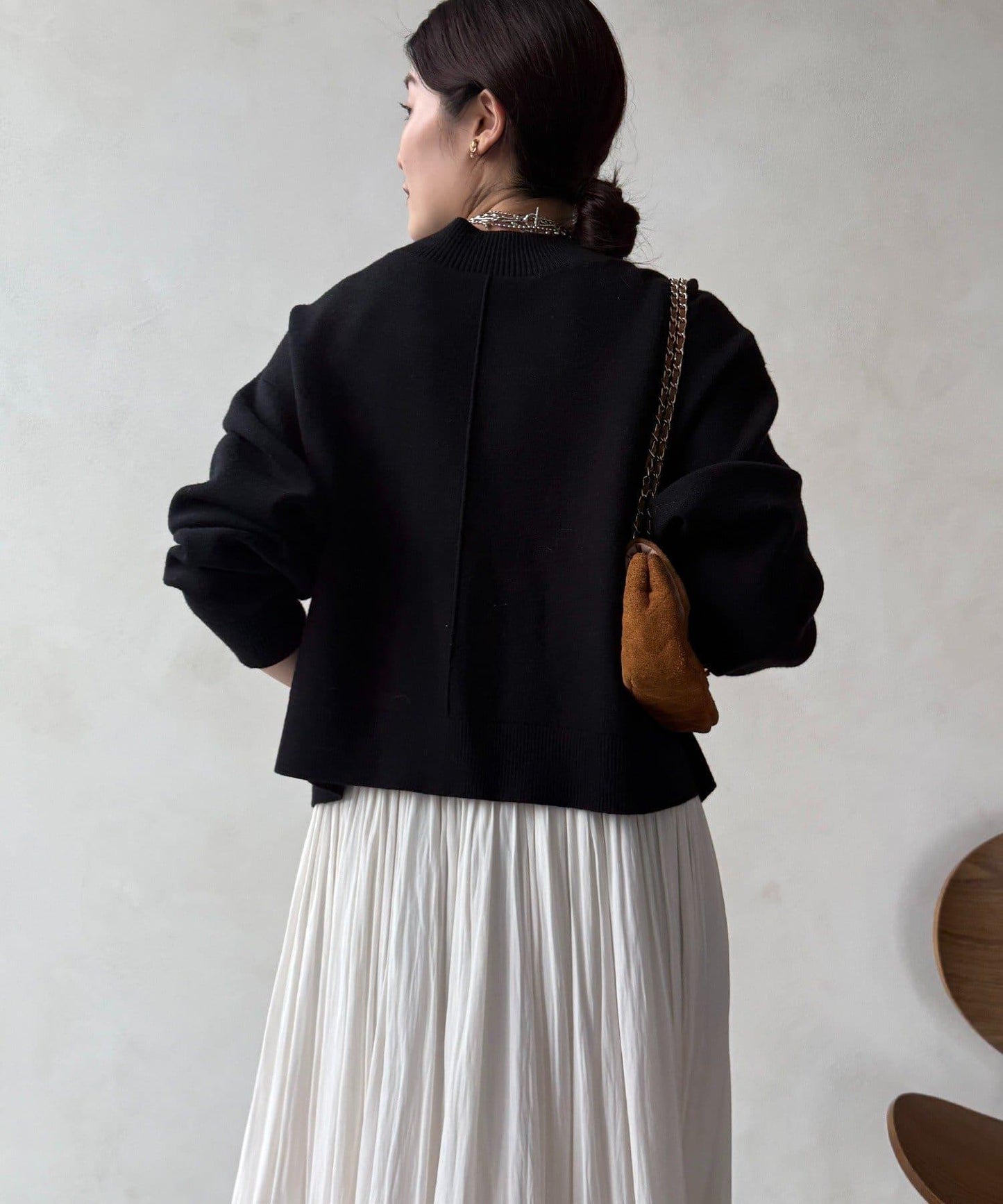 短款兩穿針織衫