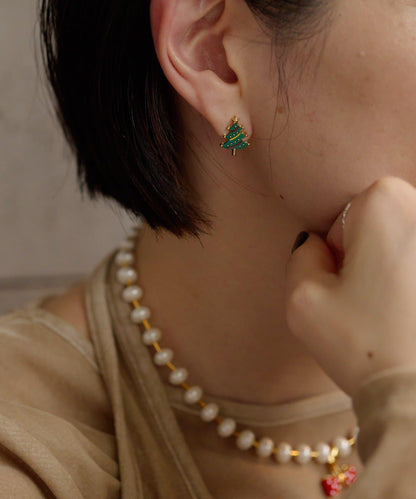 攀巖聖誕老人耳環