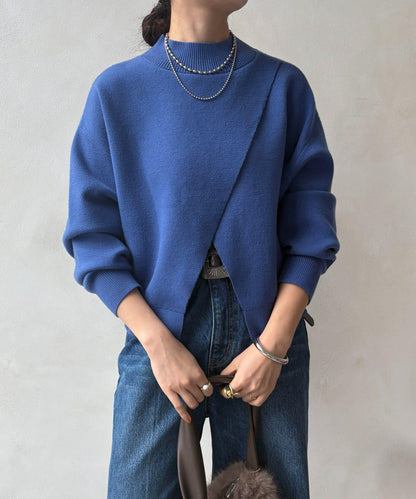 短款兩穿針織衫