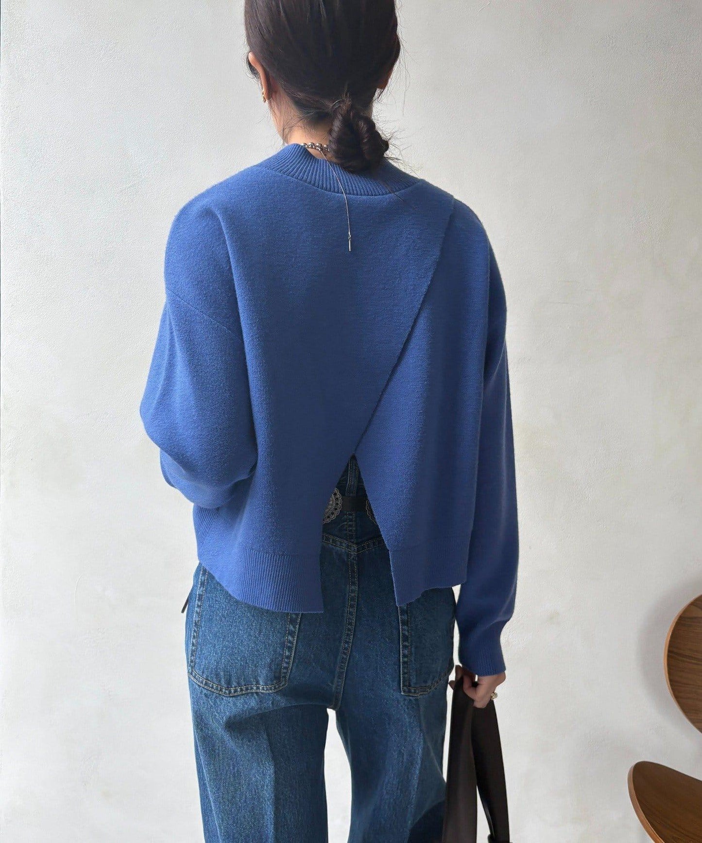 短款兩穿針織衫