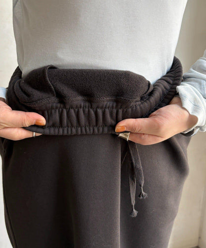 加絨DD刺繡半身裙