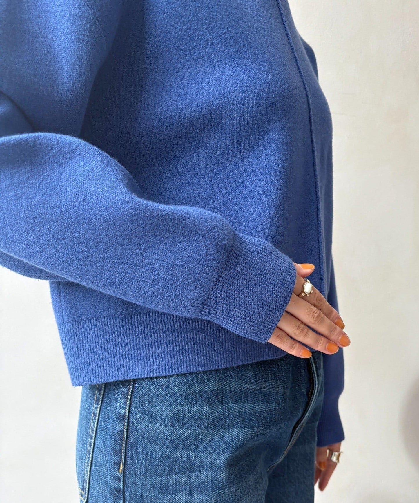 短款兩穿針織衫