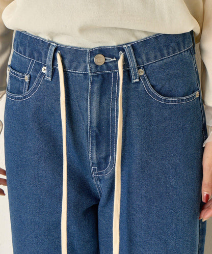 直筒牛仔褲