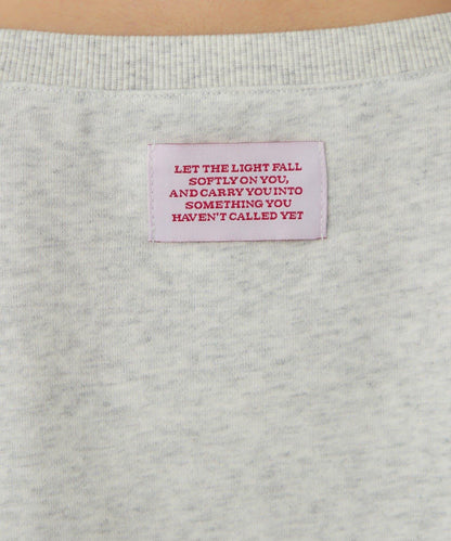 泡泡袖短款衛衣