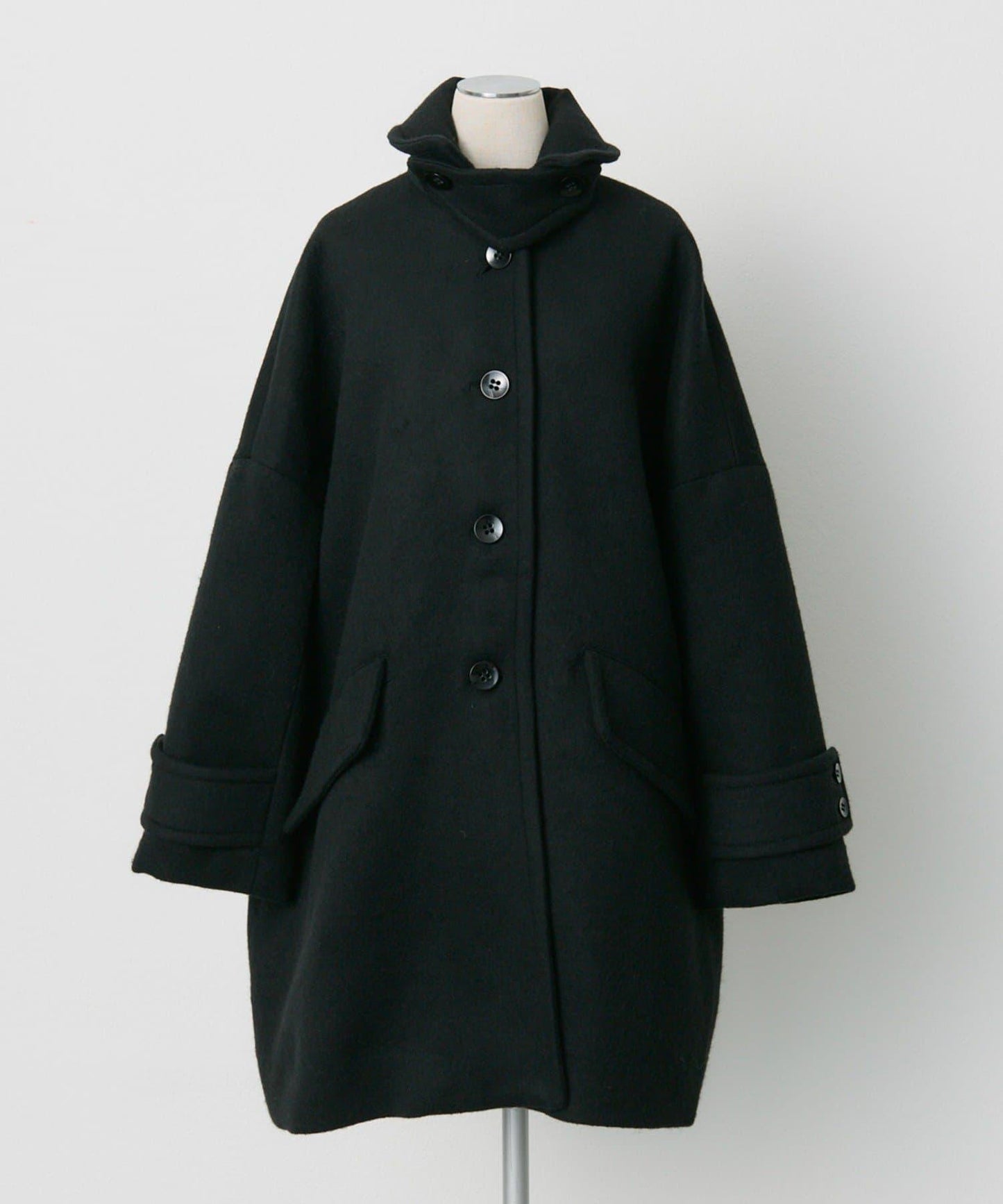 【日本製造】海狸羊毛單排扣大衣