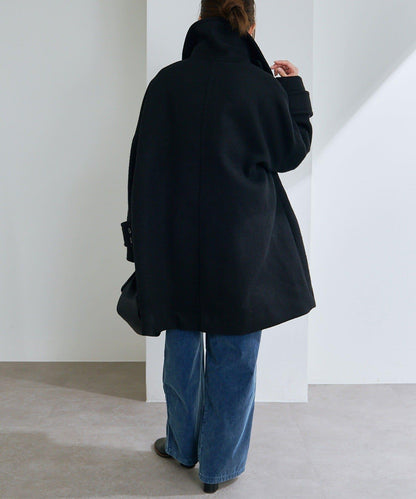 【日本製造】海狸羊毛單排扣大衣