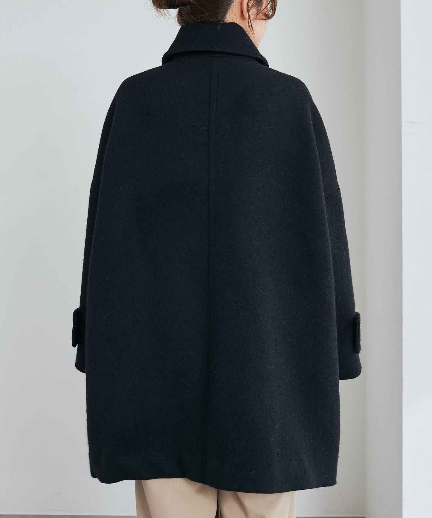 【日本製造】海狸羊毛單排扣大衣