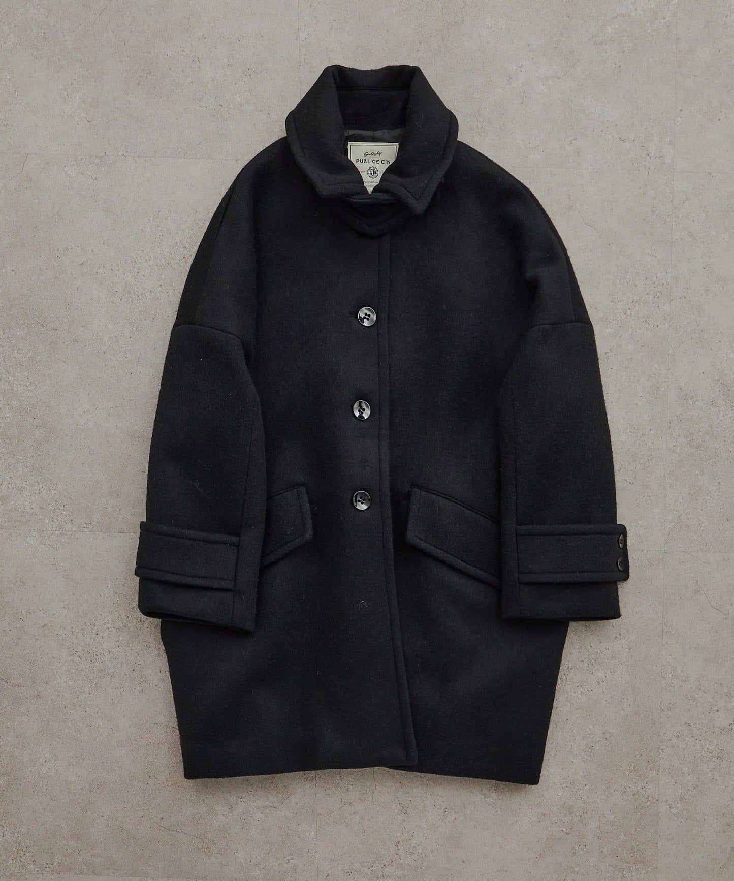 【日本製造】海狸羊毛單排扣大衣