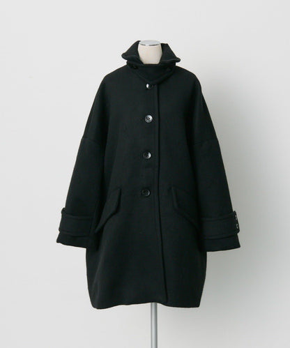 【日本製造】海狸羊毛單排扣大衣