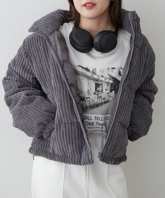 燈芯絨加棉夾克