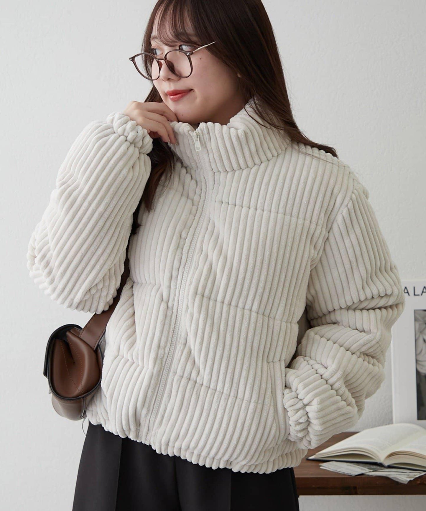 燈芯絨加棉夾克