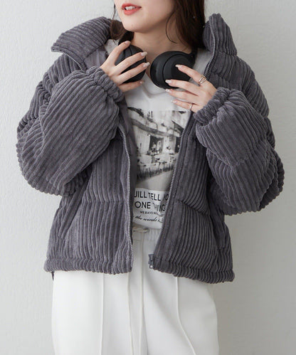 燈芯絨加棉夾克