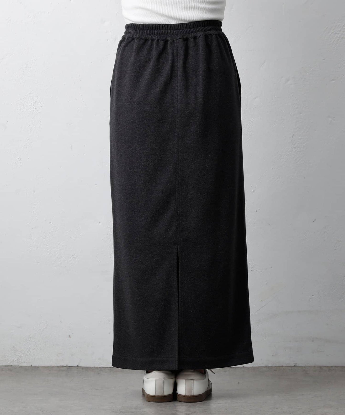 羊毛感針織休閒半身裙