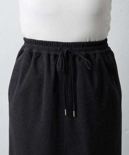 羊毛感針織休閒半身裙