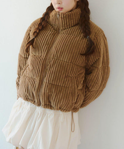 燈芯絨加棉夾克