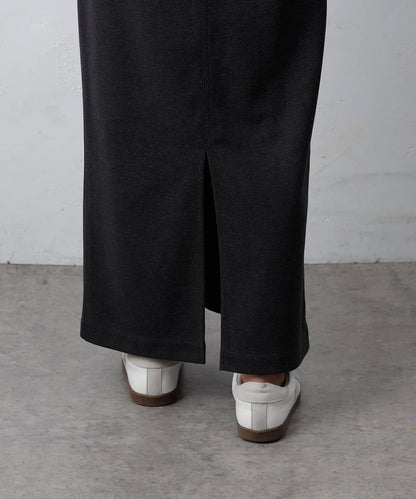 羊毛感針織休閒半身裙