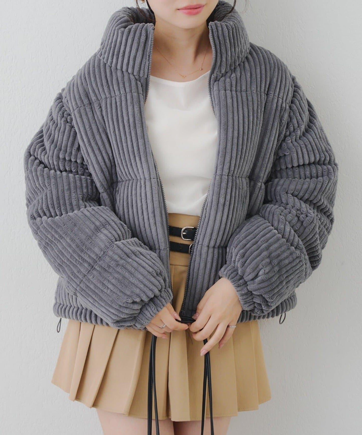 燈芯絨加棉夾克