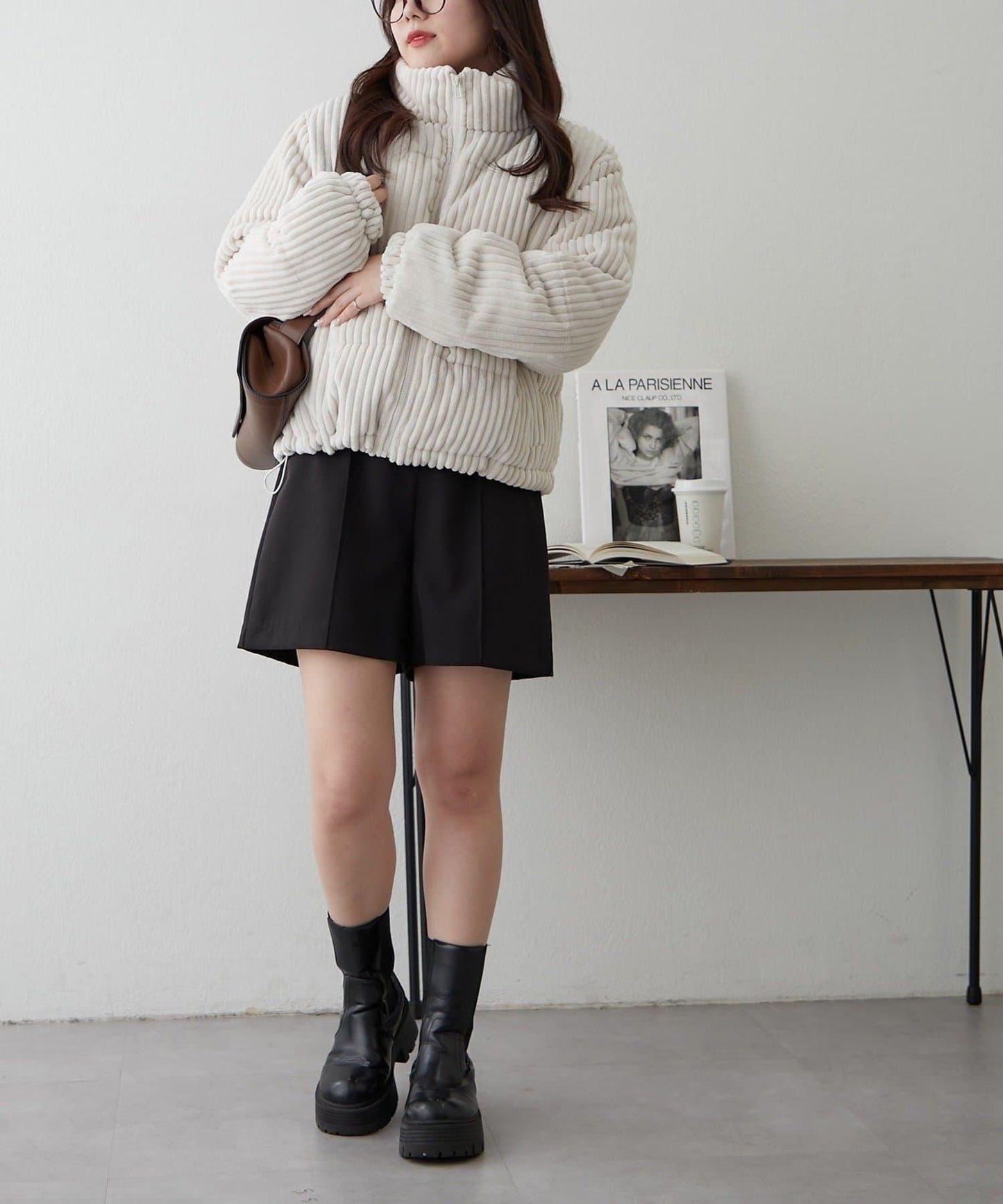 燈芯絨加棉夾克