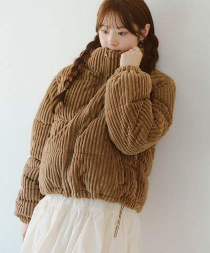 燈芯絨加棉夾克