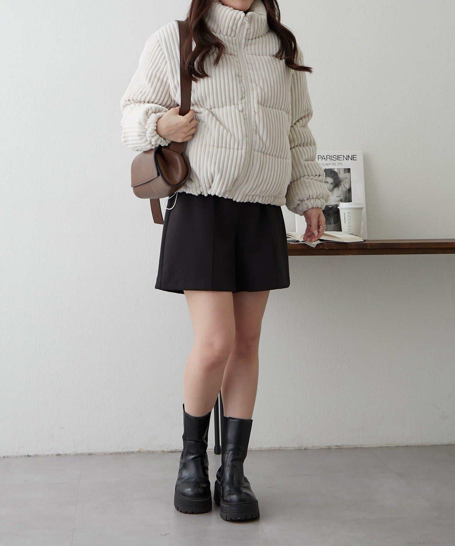 燈芯絨加棉夾克