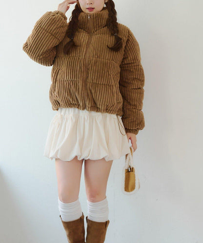 燈芯絨加棉夾克