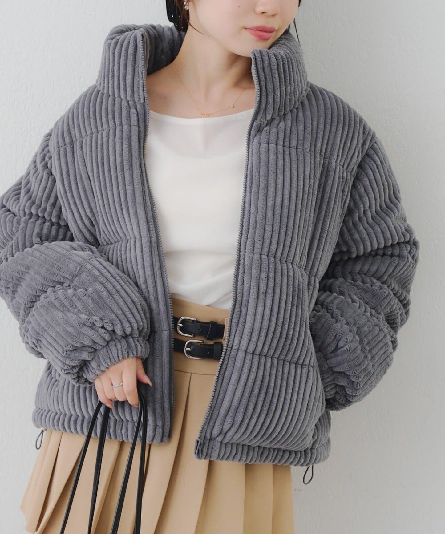 燈芯絨加棉夾克