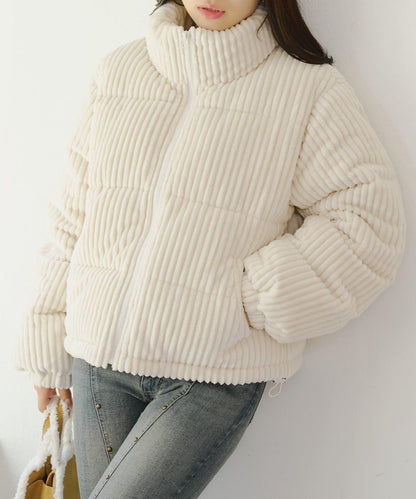 燈芯絨加棉夾克