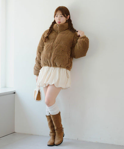 燈芯絨加棉夾克