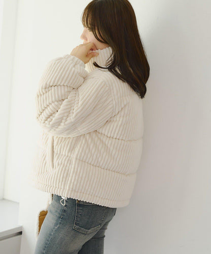 燈芯絨加棉夾克