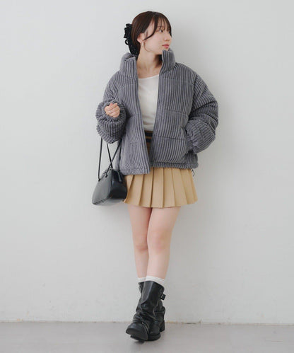 燈芯絨加棉夾克