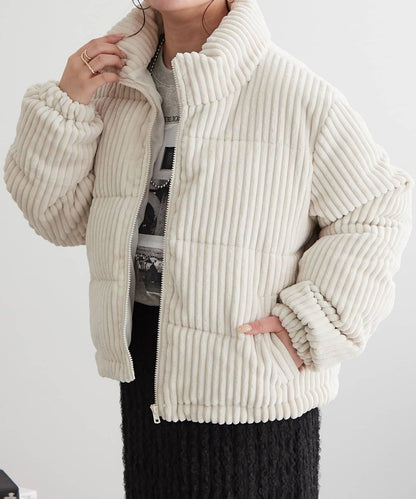 燈芯絨加棉夾克