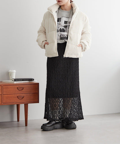 燈芯絨加棉夾克