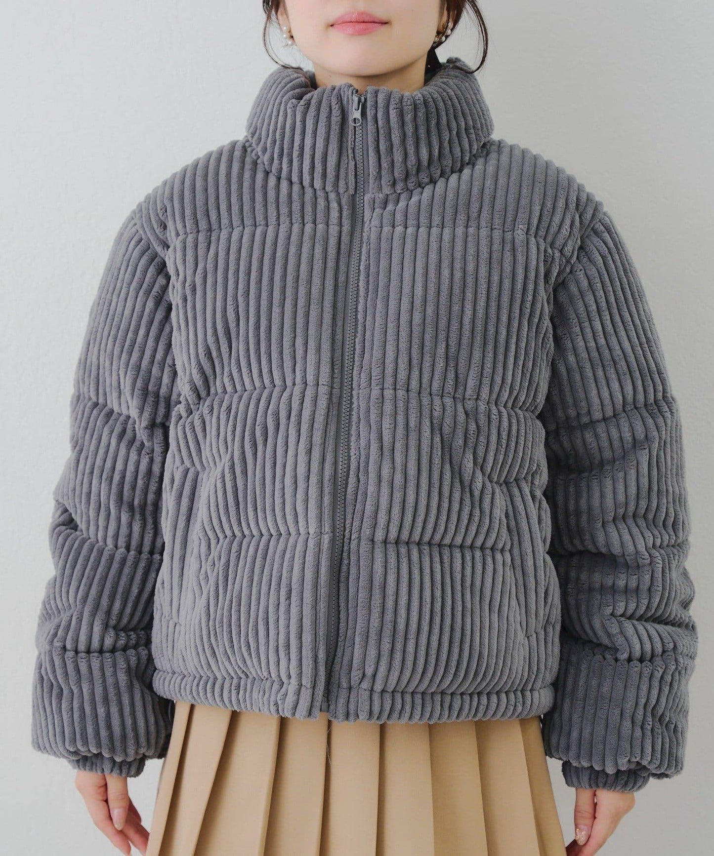 燈芯絨加棉夾克