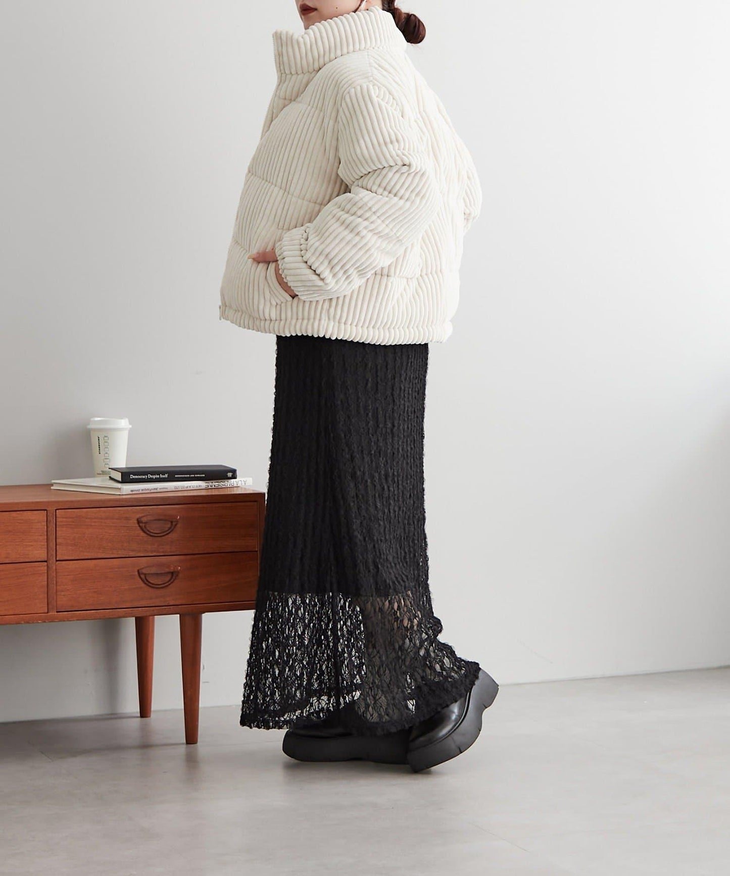 燈芯絨加棉夾克