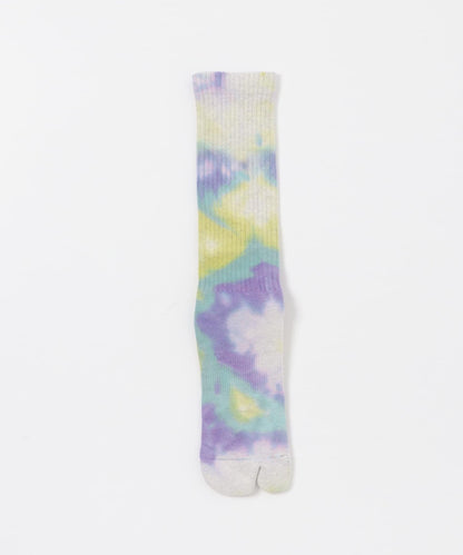 NODAL TIE DYE LONG SOCKS 長襪