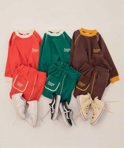 加絨保暖毛圈長褲（可成套搭配） 十分褲