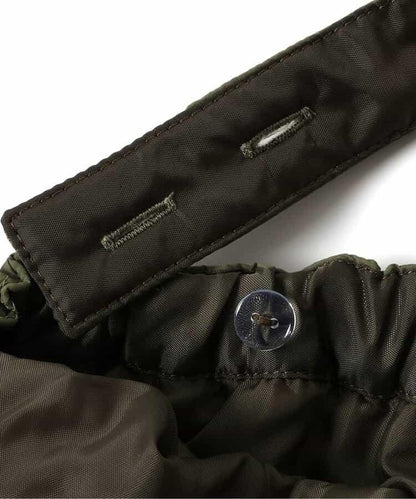 絎縫吊帶連衣裙