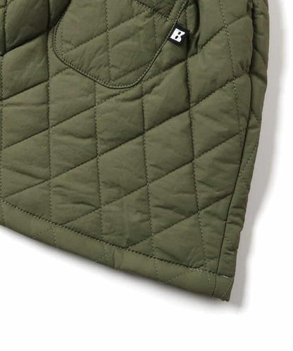 絎縫吊帶連衣裙