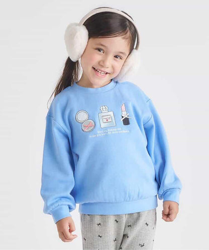 內加絨拼色衛衣