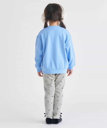 內加絨拼色衛衣