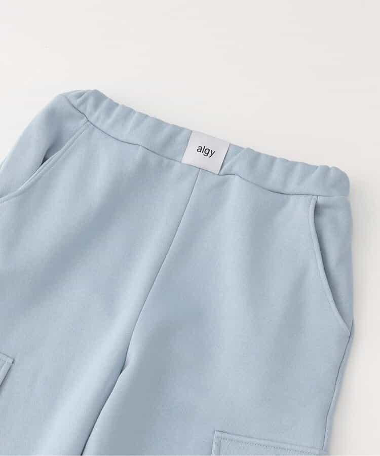 加絨正面標識工裝褲