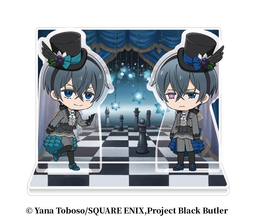 《黑執事》-綠之魔女篇-場景亞克力立牌 2.謝爾·凡多姆海威&另一位謝爾·凡多姆海威