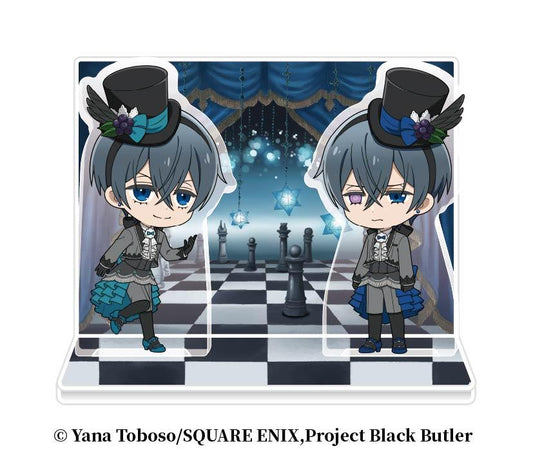 《黑執事》-綠之魔女篇-場景亞克力立牌 2.謝爾·凡多姆海威&另一位謝爾·凡多姆海威