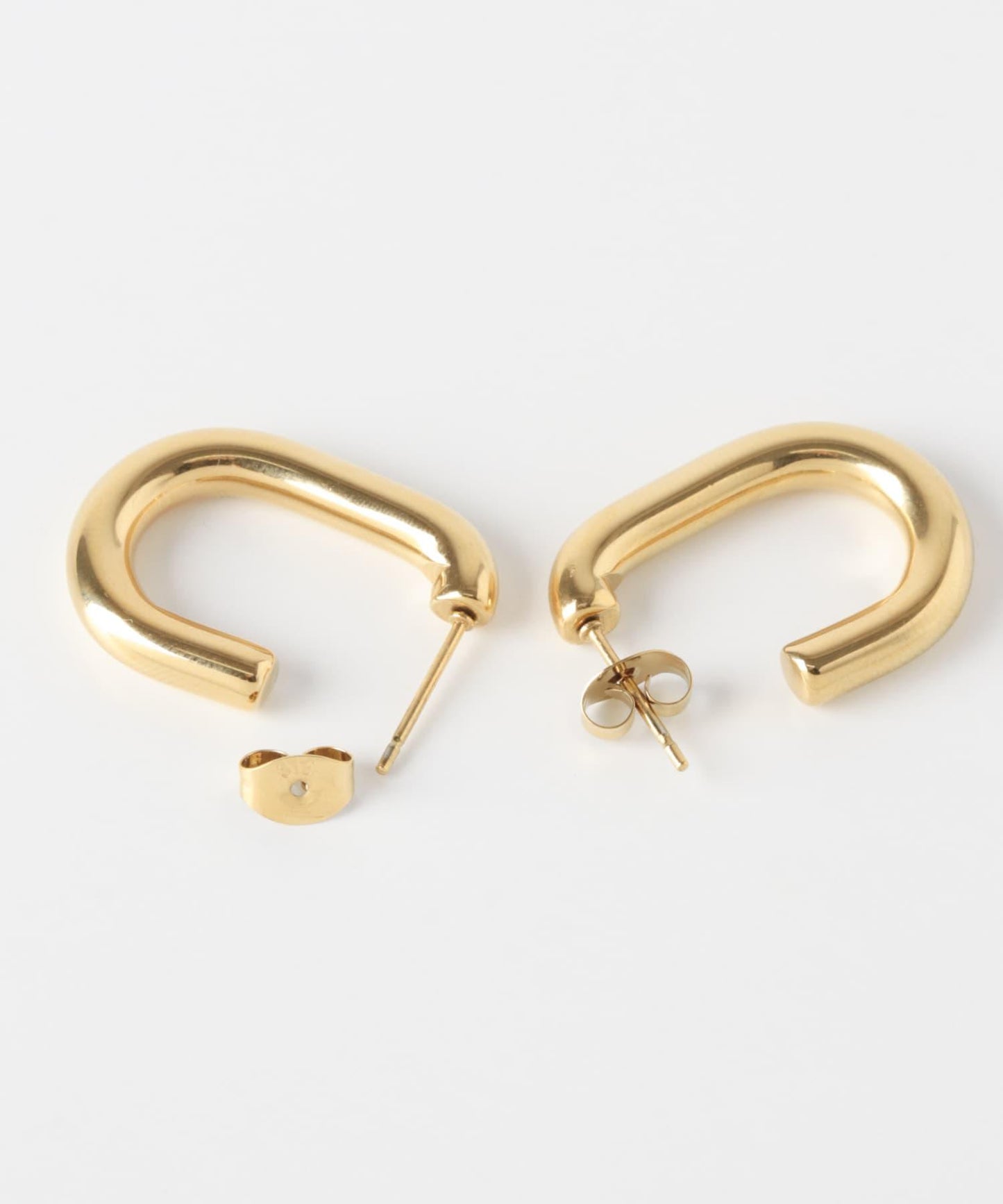 不鏽鋼弧形耳環