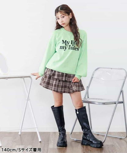 標誌順滑針織衫