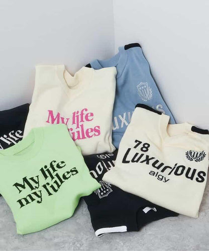 標誌順滑針織衫