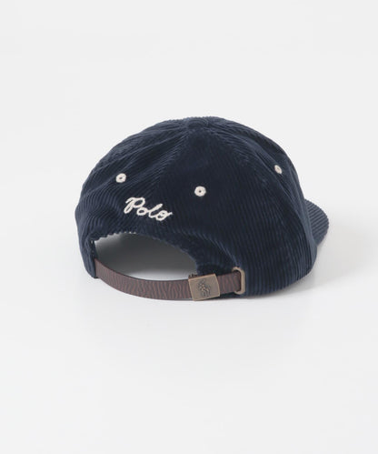 POLO RALPH LAUREN 燈芯絨棒球帽