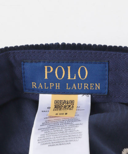 POLO RALPH LAUREN 燈芯絨棒球帽
